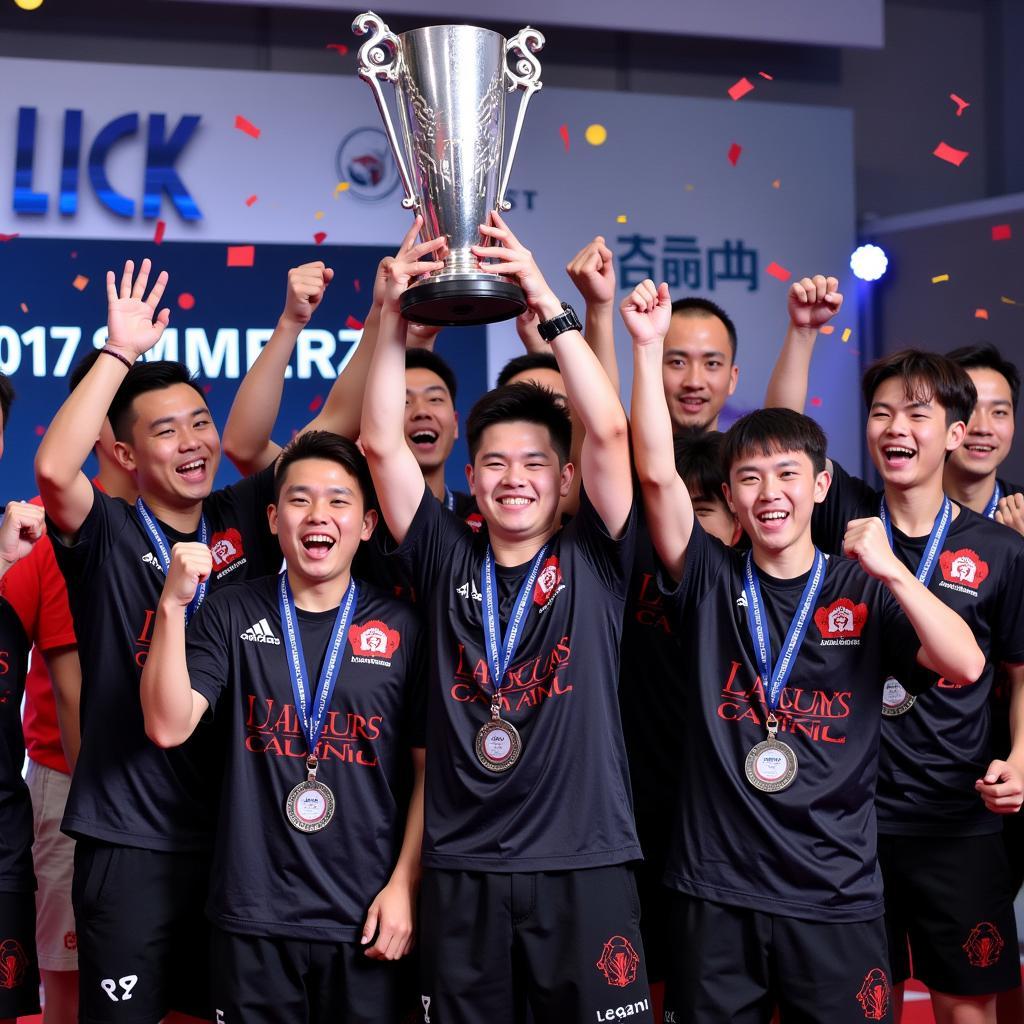 Longzhu Gaming vô địch LCK mùa hè 2017