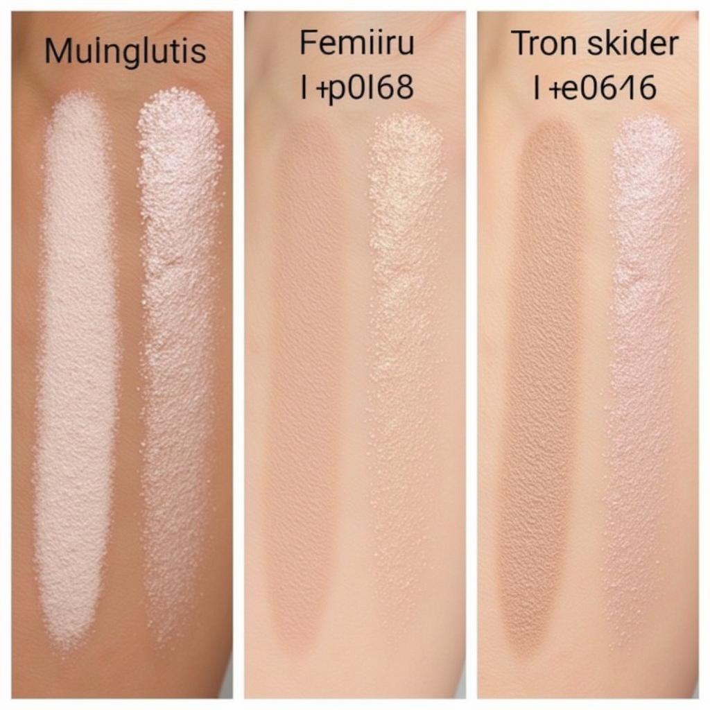 Lựa chọn màu highlighter phù hợp với tone da