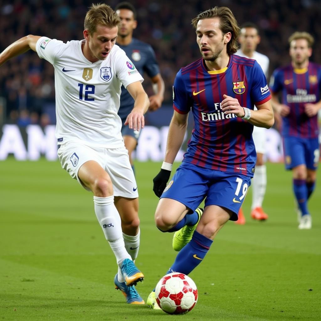 Luka Modric điều khiển bóng như ma thuật