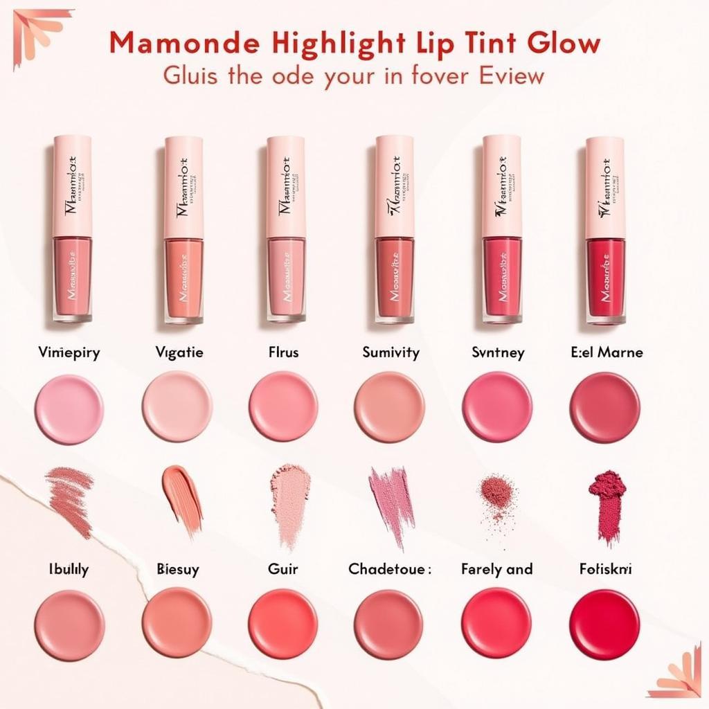 Bảng Màu Mamonde Highlight Lip Tint Glow