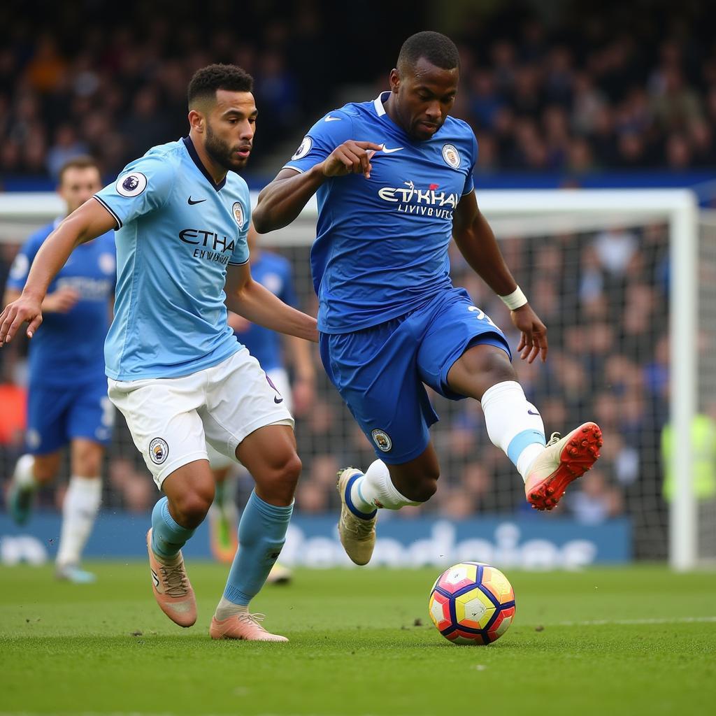 Man City áp đảo Brighton