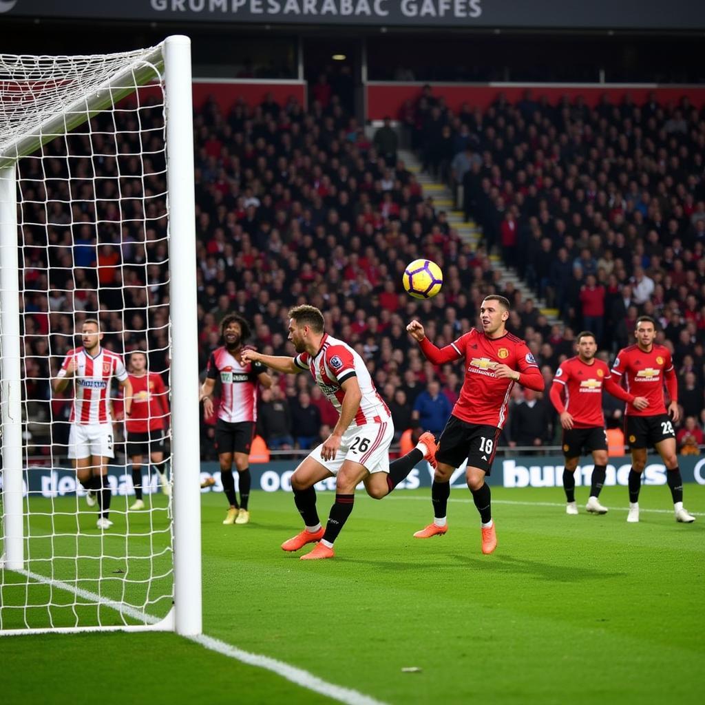 Bàn thắng đẹp mắt của Man United trong trận đấu với Southampton