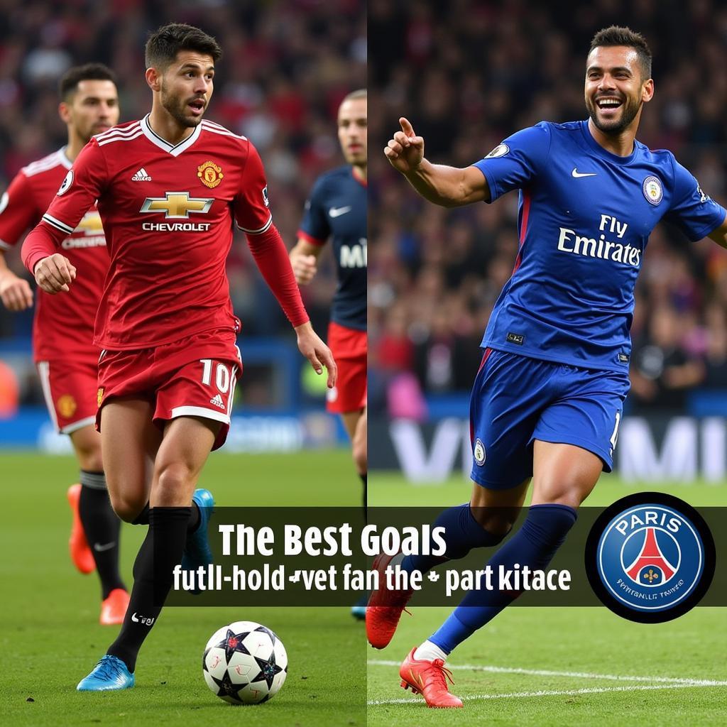 Man Utd vs PSG Best Goals