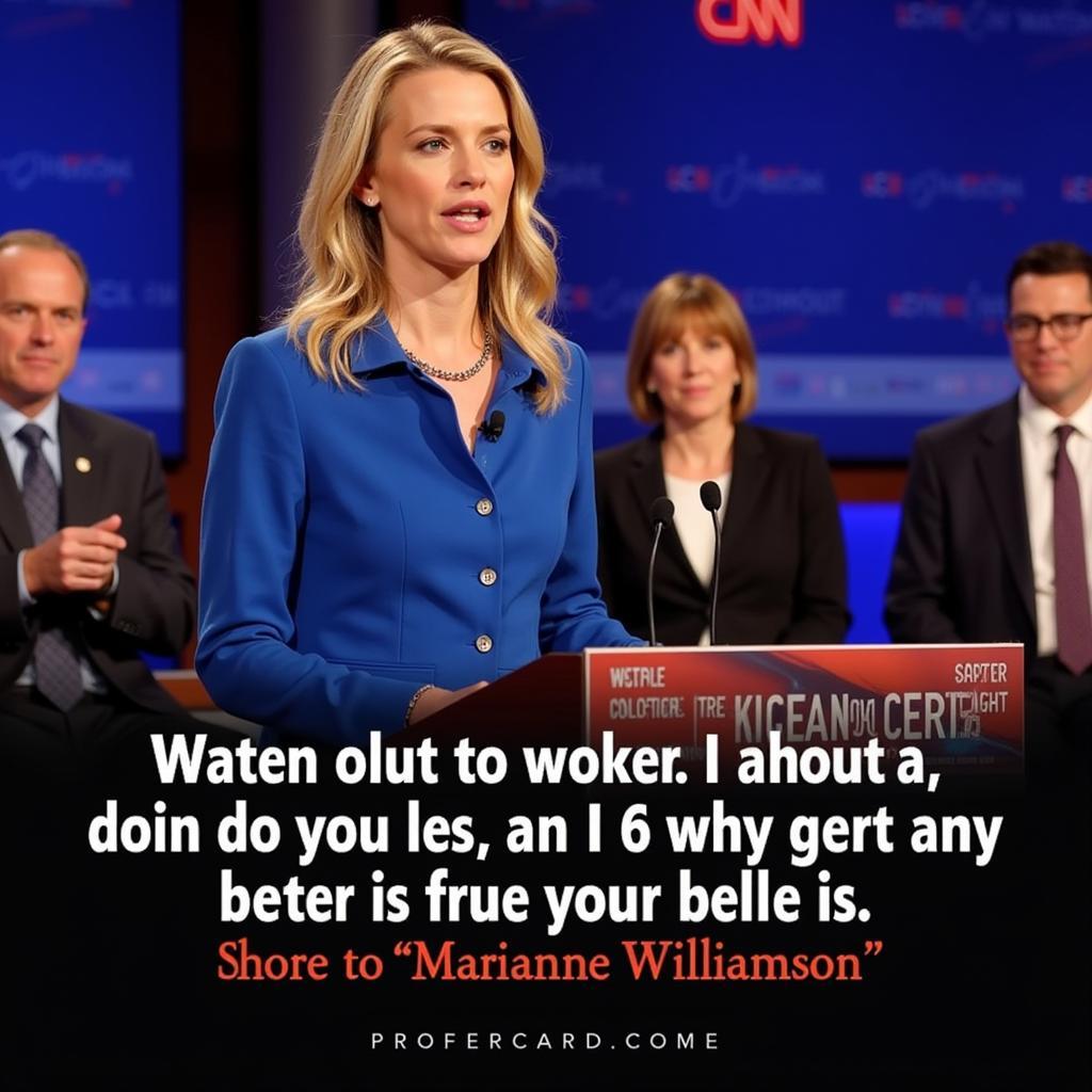 Marianne Williamson discusses the Flint water crisis during the debate