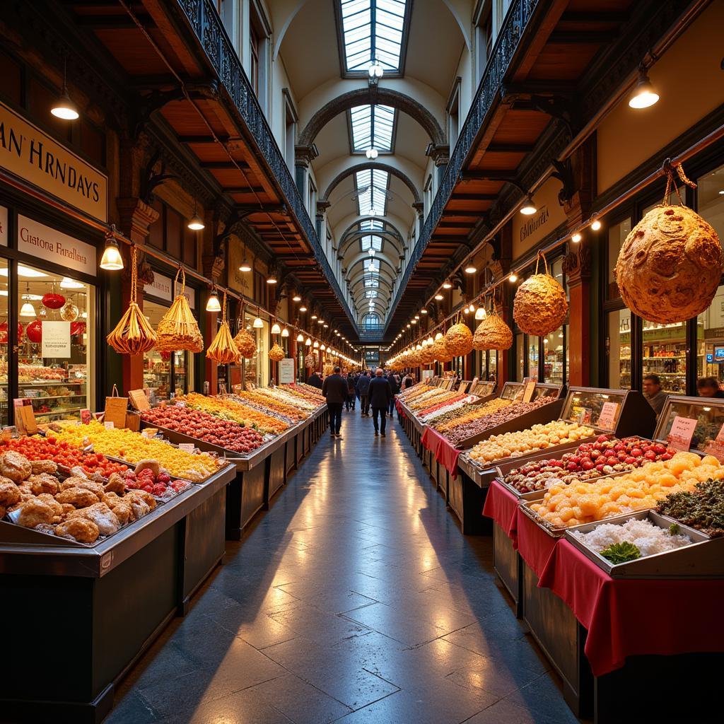 Thưởng thức ẩm thực địa phương tại Mercato Centrale Florence