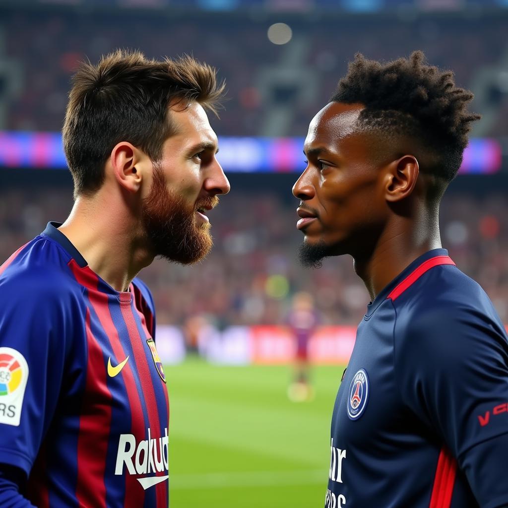 Messi và Mbappe đối đầu đỉnh cao