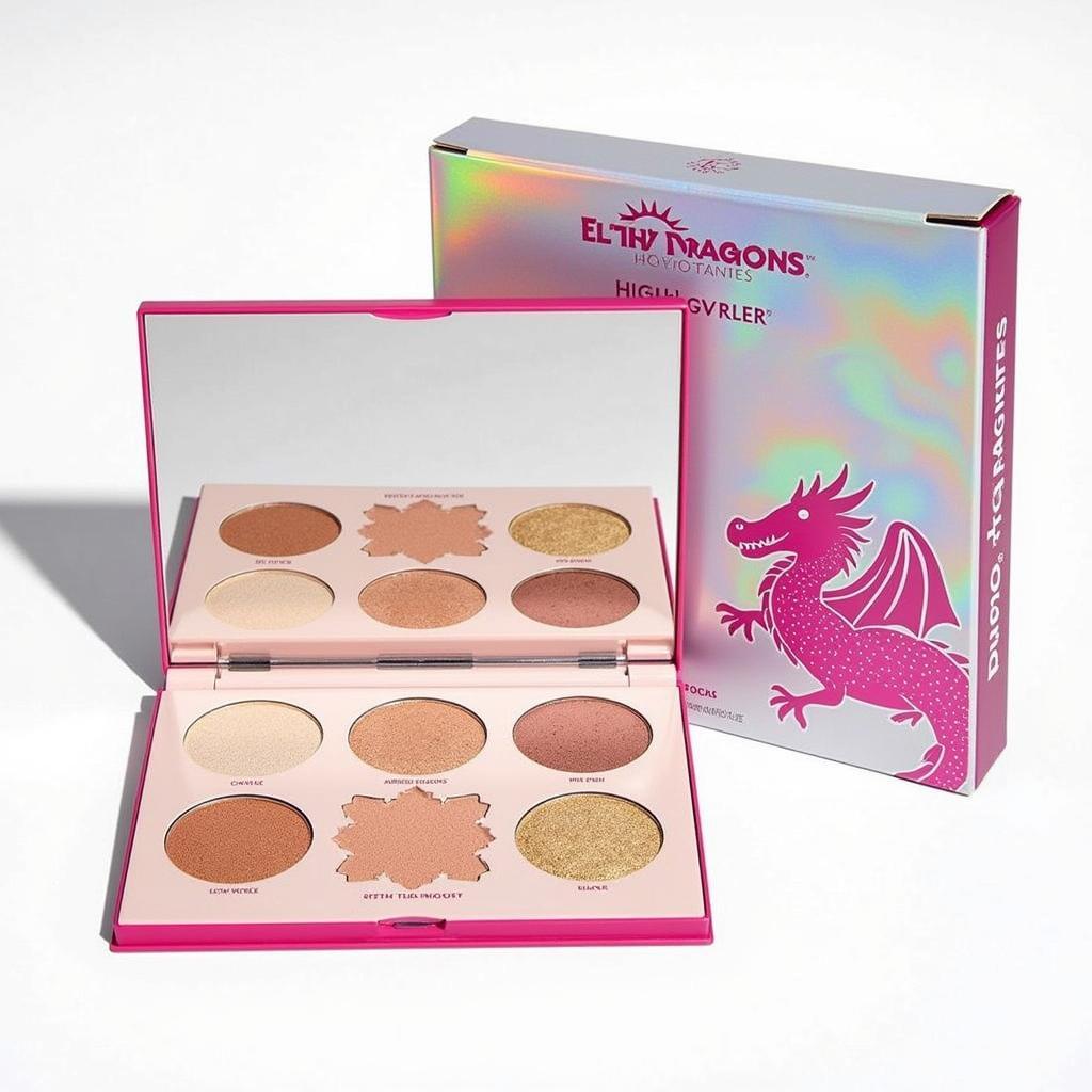 Bao bì của Mother of Dragons Highlighter Palette 36