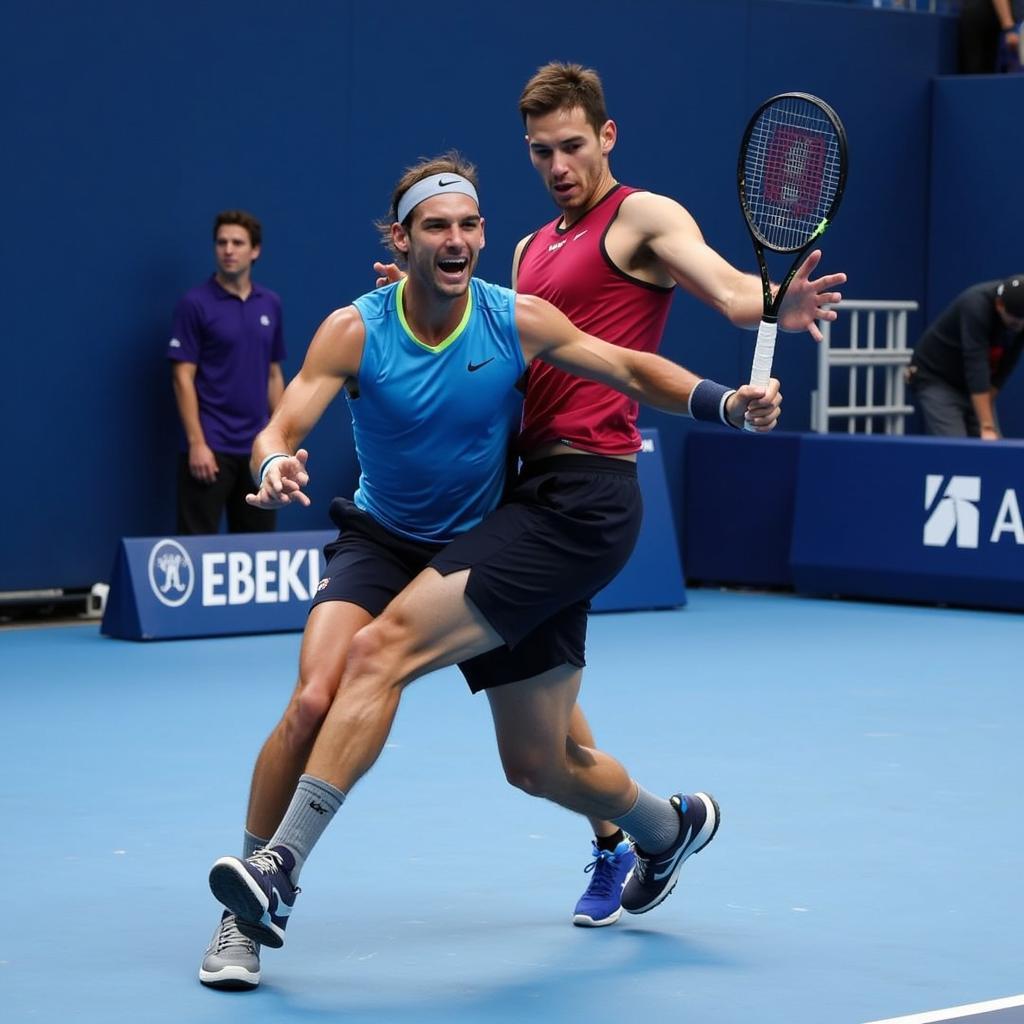 Nadal và Thiem tại US Open 2018