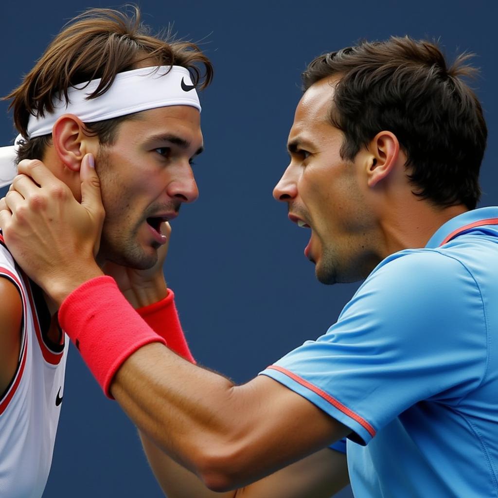 Nadal và Tsonga tại Australian Open 2008