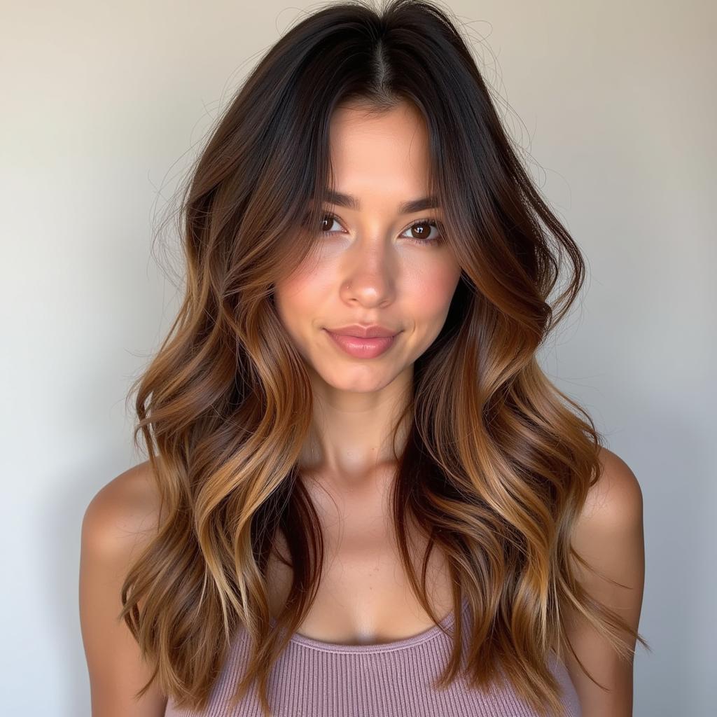 Soft Balayage Highlights