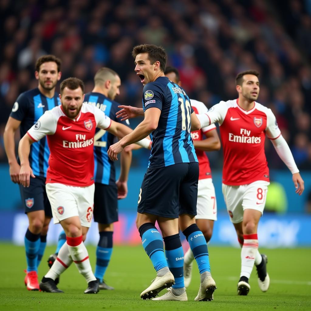 Màn trình diễn ấn tượng Napoli vs Arsenal