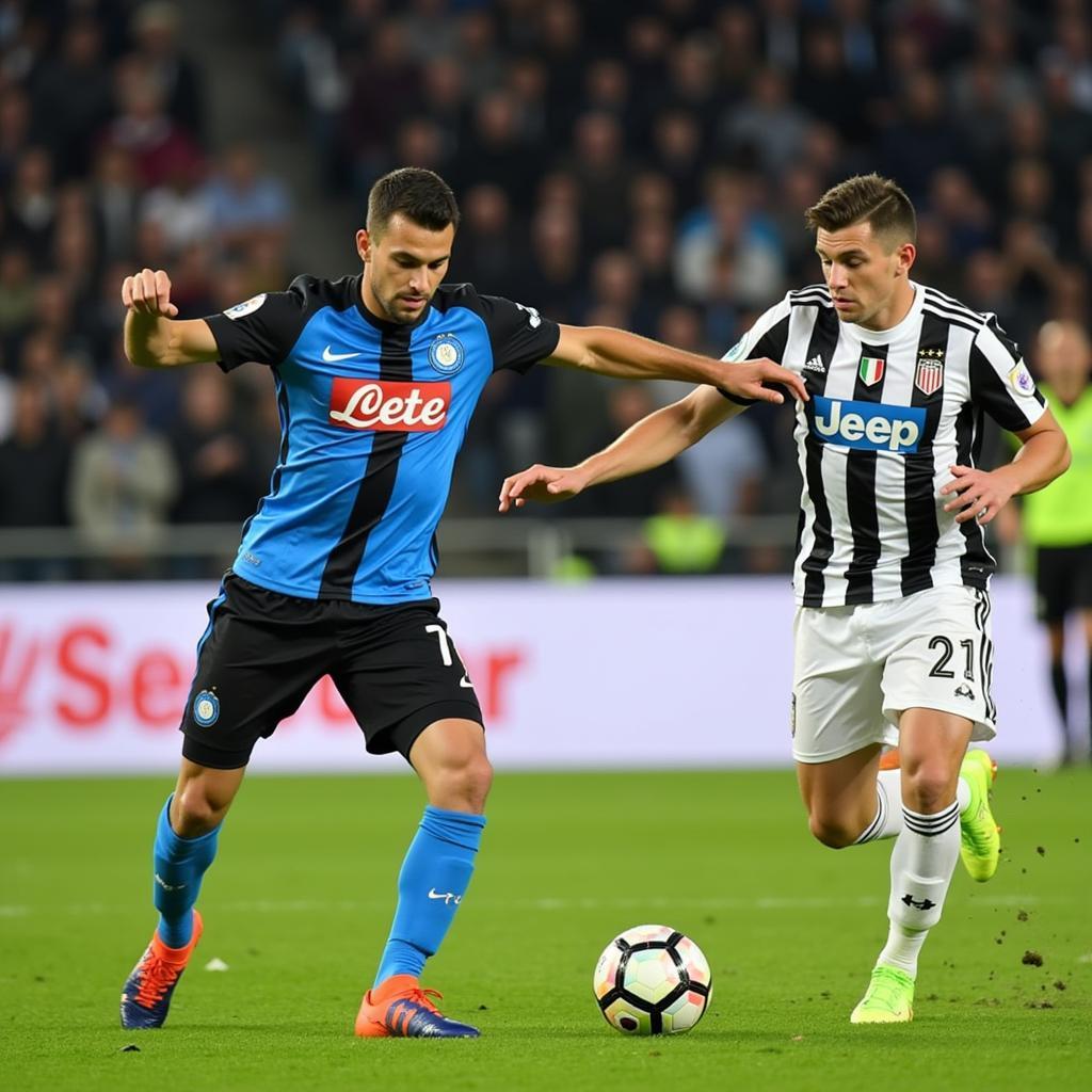 Napoli vs Juventus khẳng định đẳng cấp