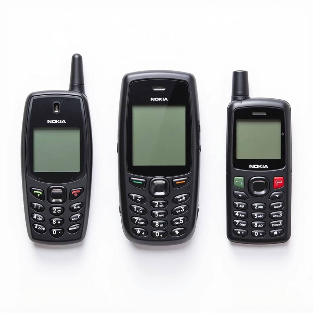 Hình ảnh Nokia chiếc lá nhỏ 8210, 8250 và 3310