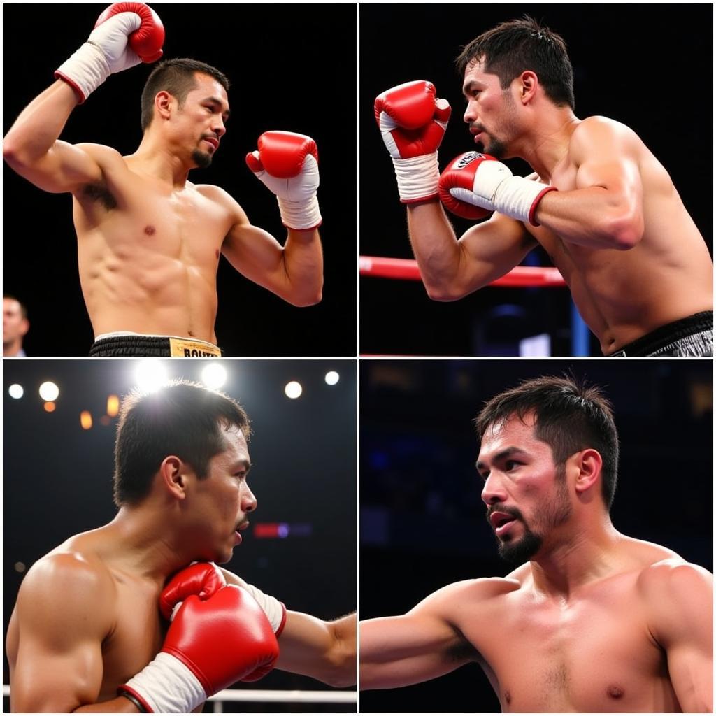 Pacquiao đối đầu với các huyền thoại boxing