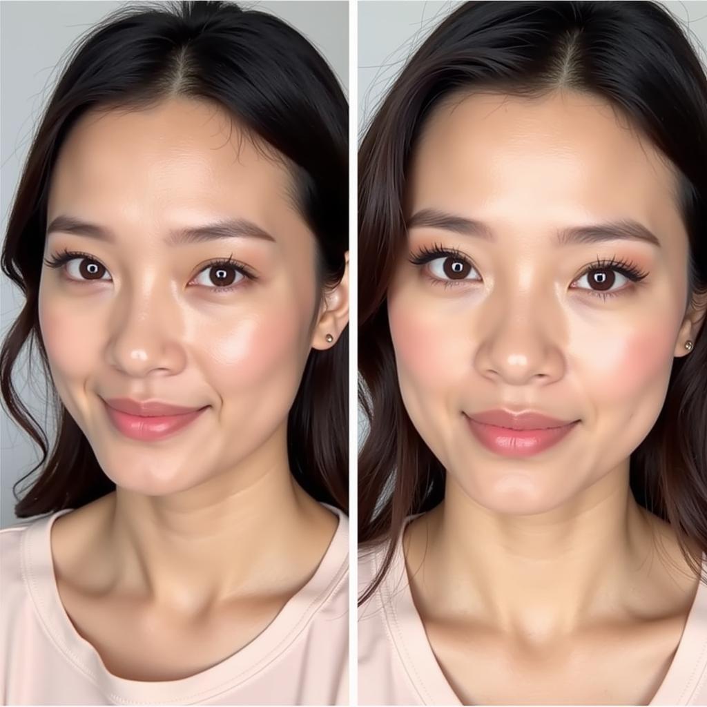 Peripera Highlighter: Trang Điểm Tự Nhiên