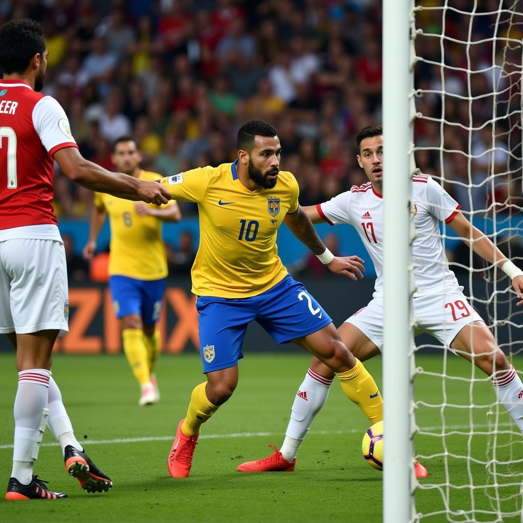 Pha cứu thua ấn tượng Copa America 2019: Alisson Becker cản phá cú sút của đối phương