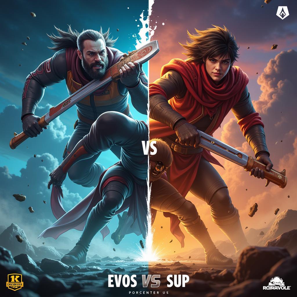 Pha highlight đáng nhớ Evos vs Sup