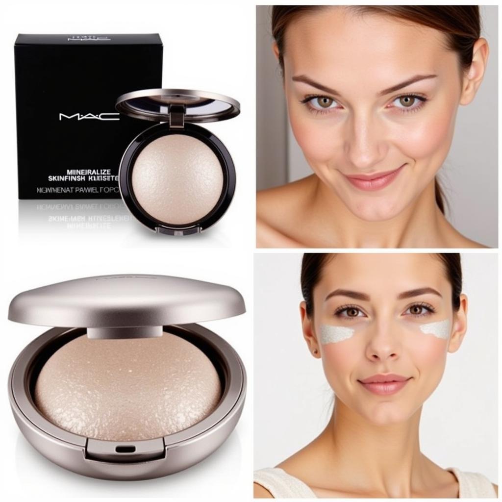 Phấn Highlight MAC Mineralize Skinfinish Lightscapade Tỏa Sáng Rạng Rỡ