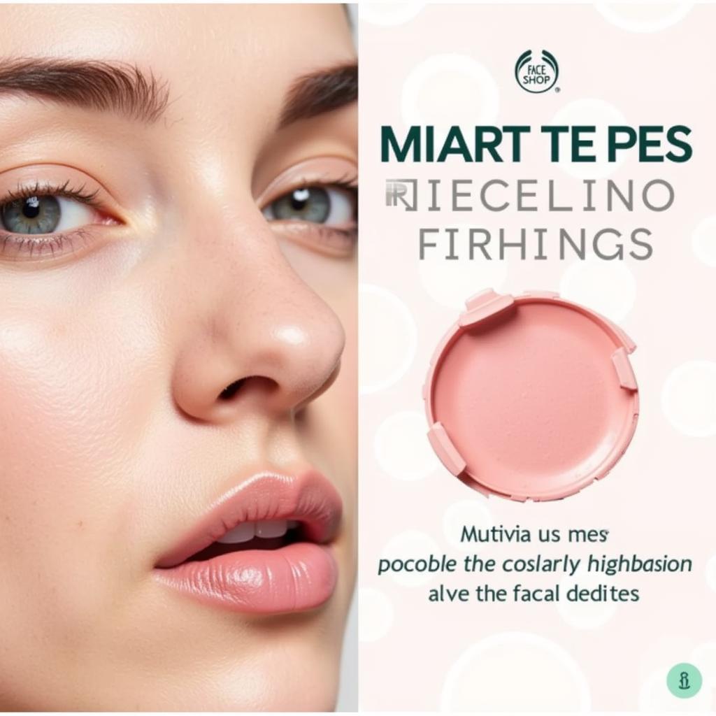 Phấn highlight The Face Shop Signature Blusher giúp tạo điểm nhấn cho khuôn mặt