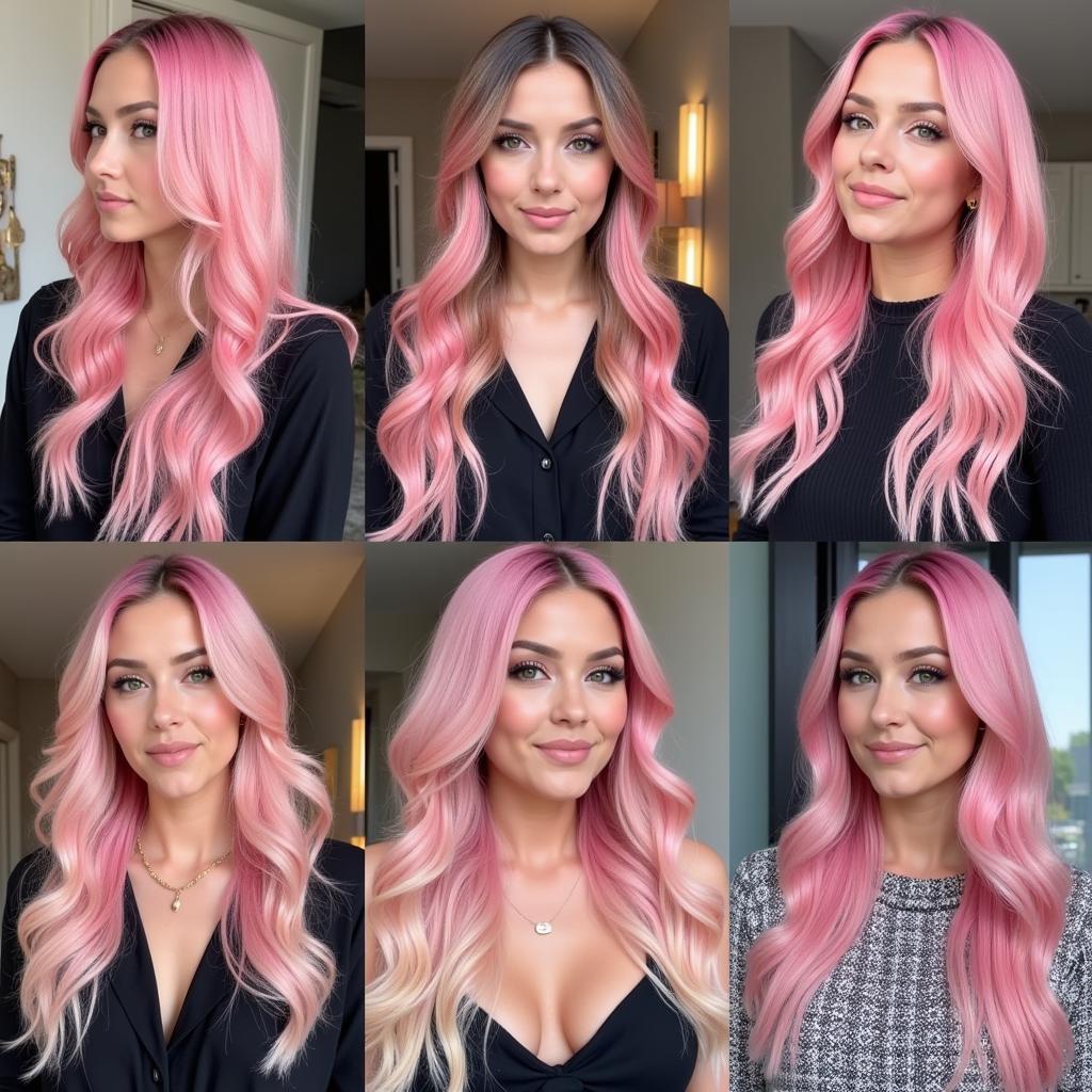 Pink highlights biểu tượng cá tính