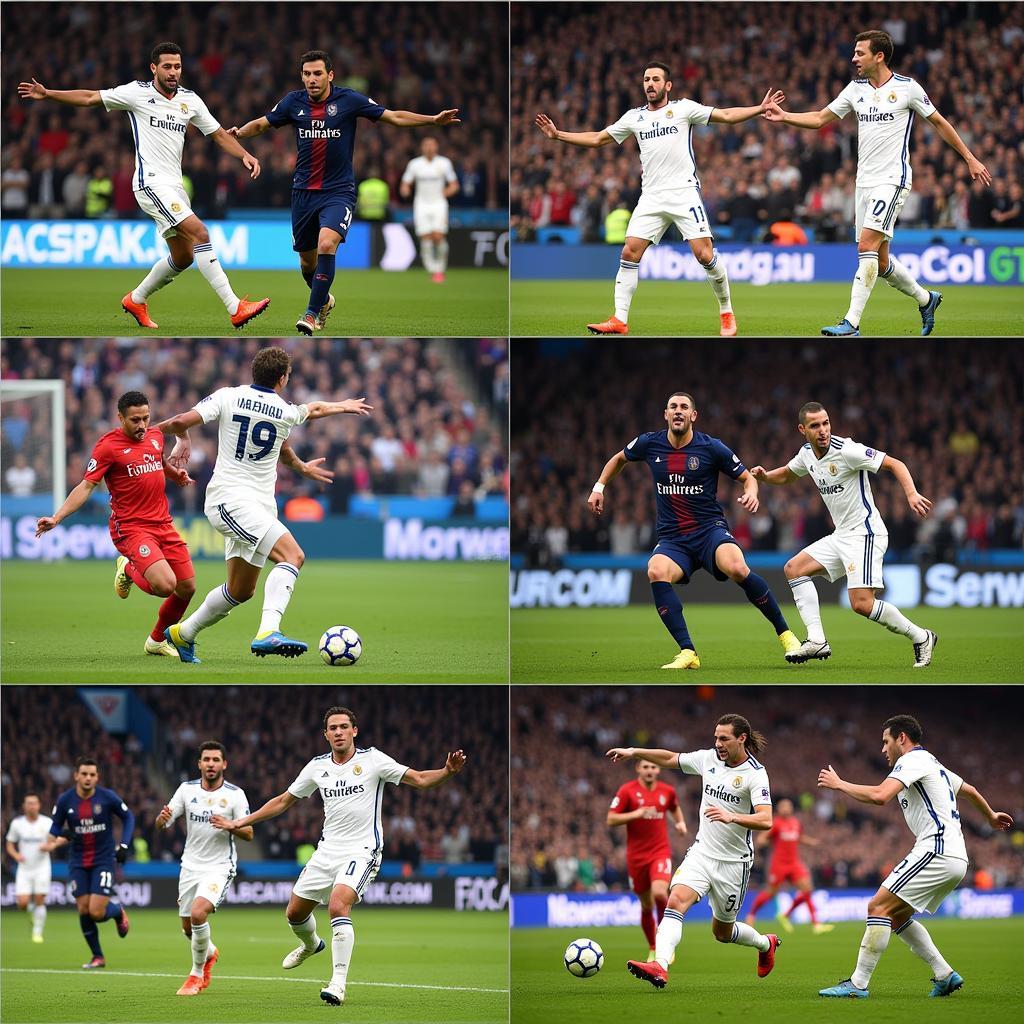 Real Madrid vs PSG: Những bàn thắng đẹp mắt