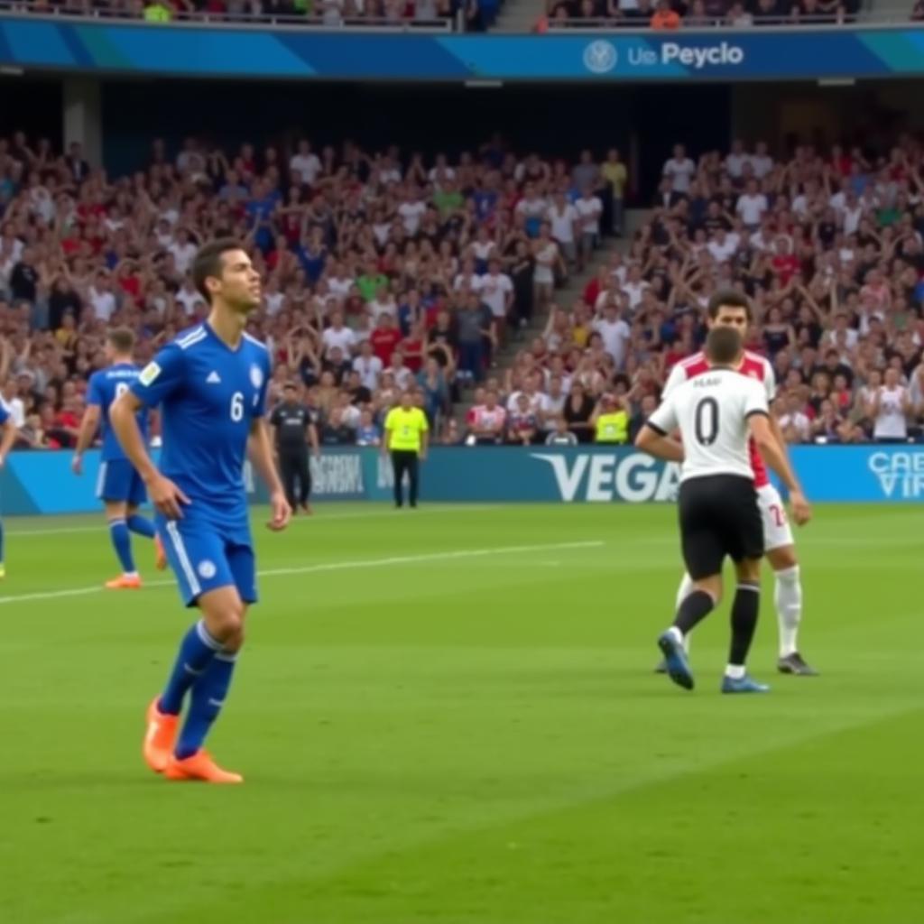 Ronaldo bỏ lỡ cơ hội ghi bàn trận Bồ Đào Nha vs Iran