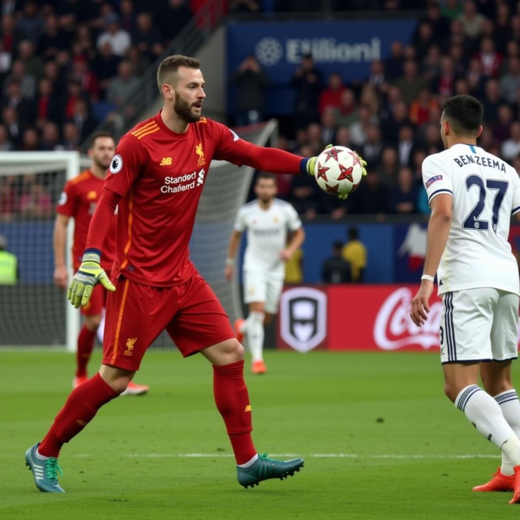 Sai lầm của Karius trong trận Chung kết Champions League 2018