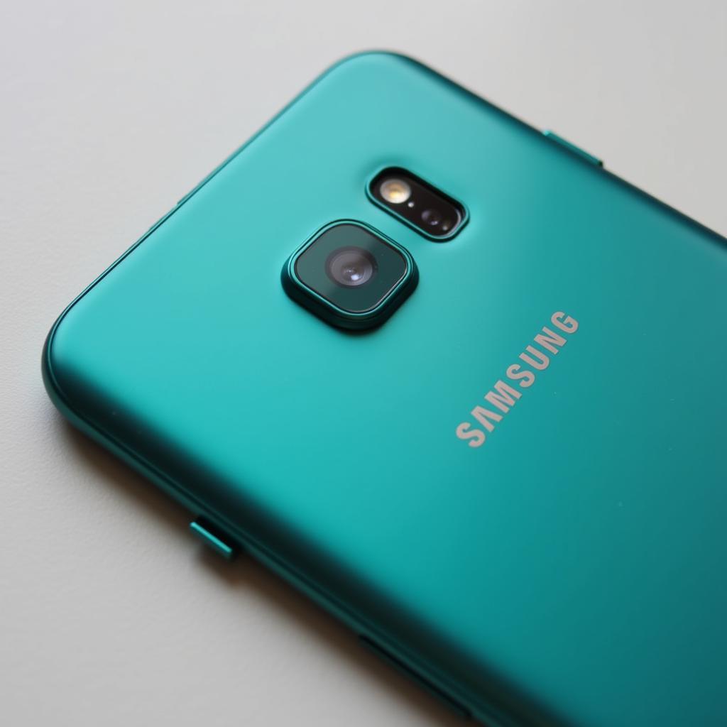 Camera Samsung Galaxy S6 Edge Xanh Ngọc Lục Bảo