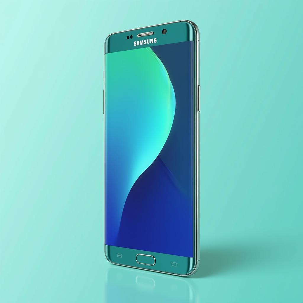 Màn hình Samsung Galaxy S6 Edge Xanh Ngọc Lục Bảo