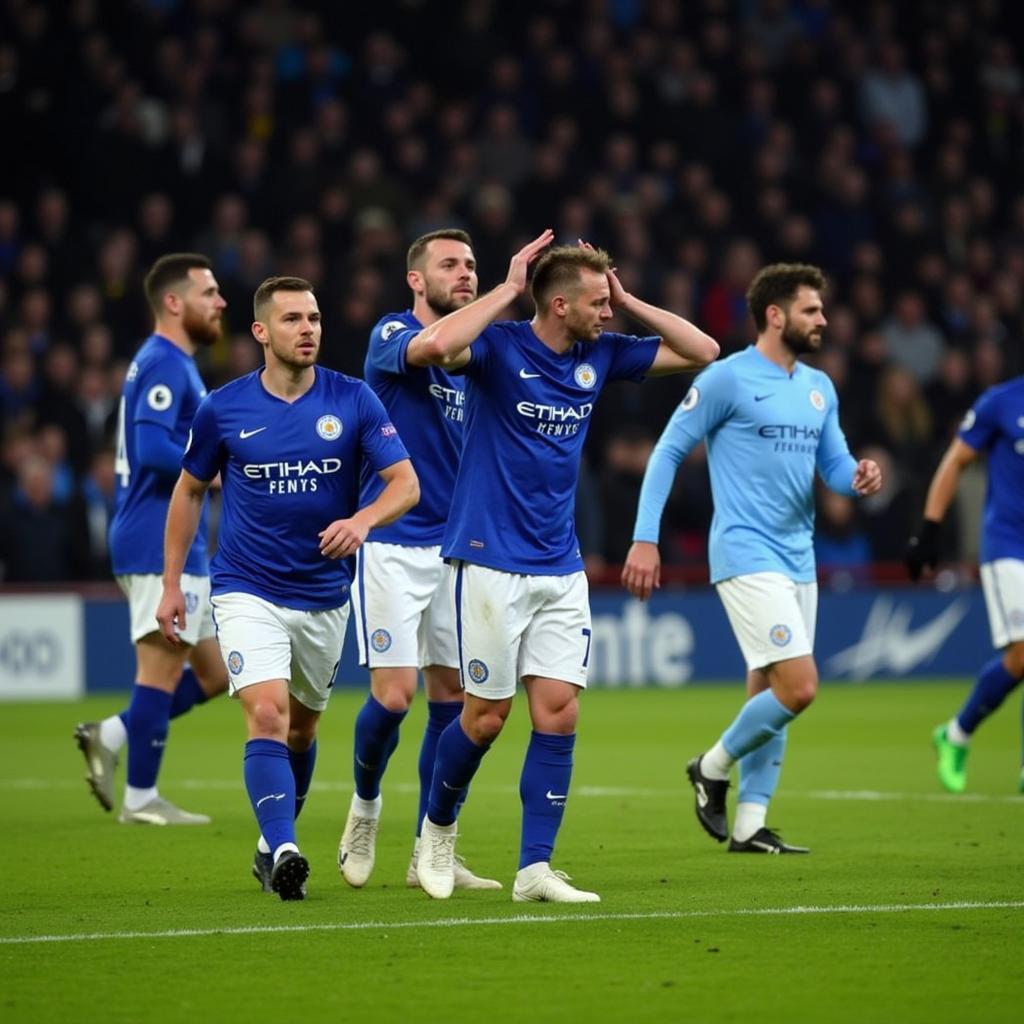 Schalke 04 thất bại trước Man City