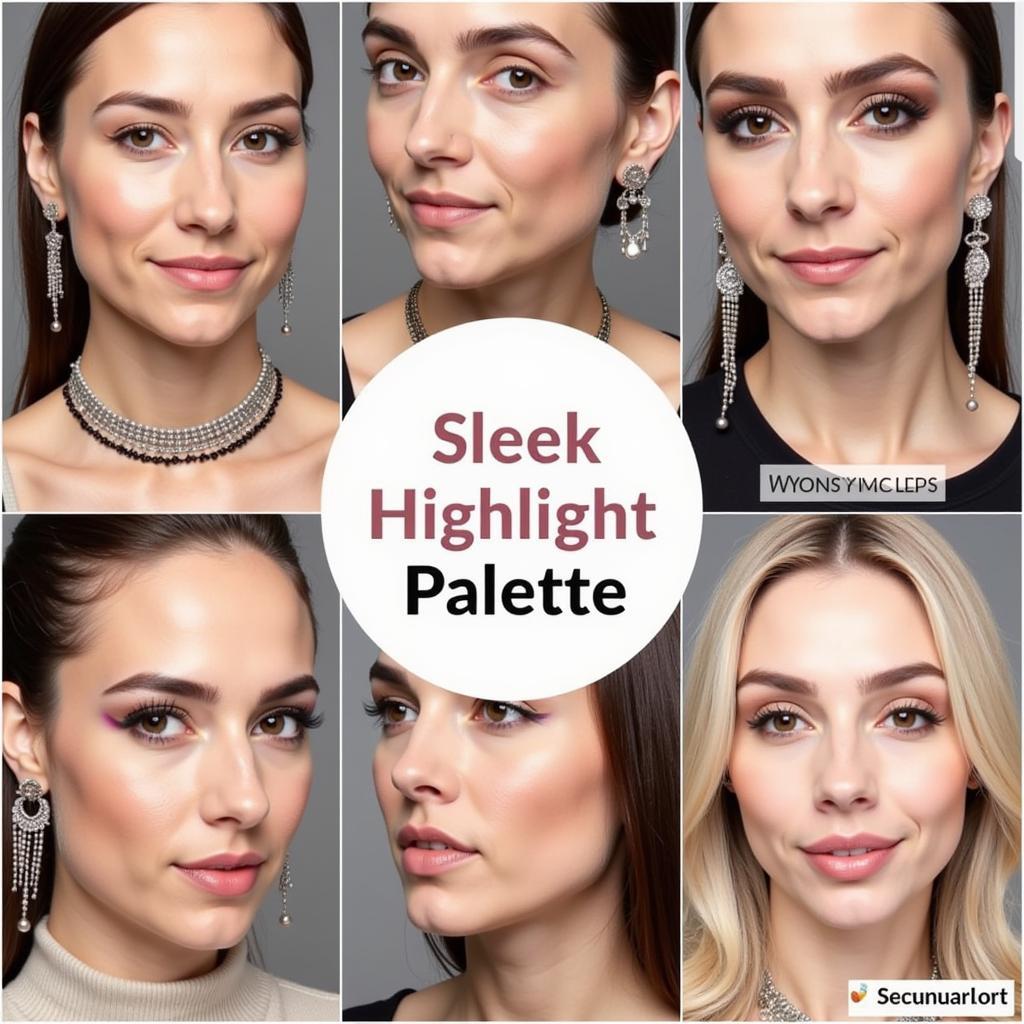 Các kiểu trang điểm với Sleek Highlight Palette Sheis