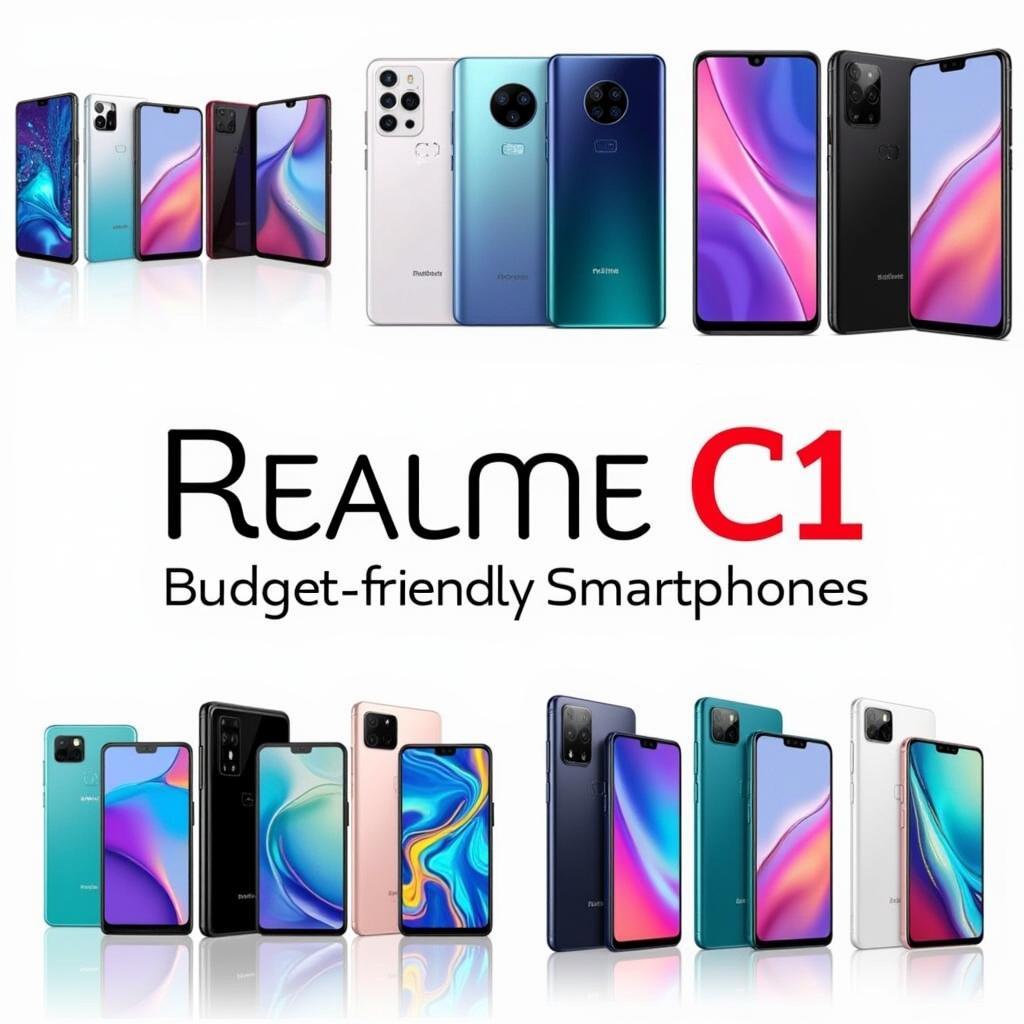 Smartphone giá rẻ tương tự Realme C1