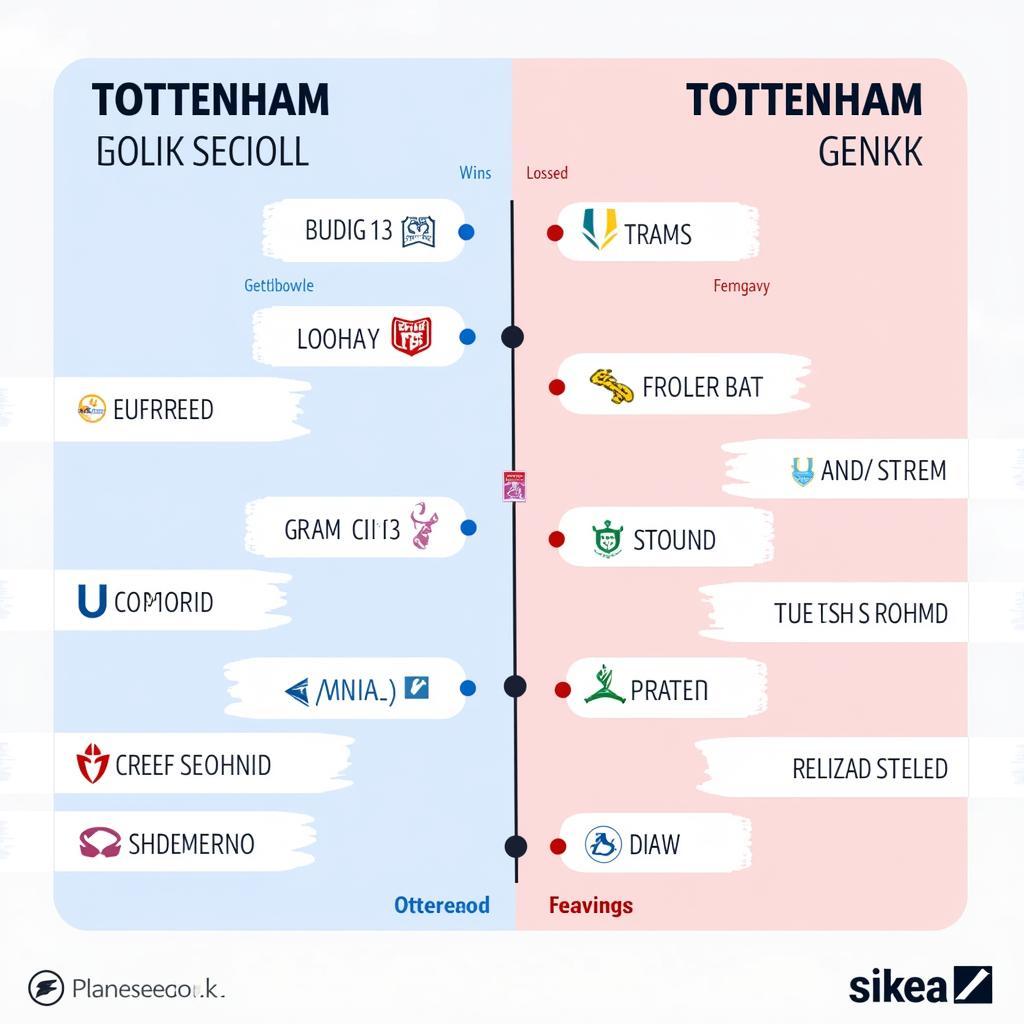 So sánh phong độ giữa Tottenham và Genk