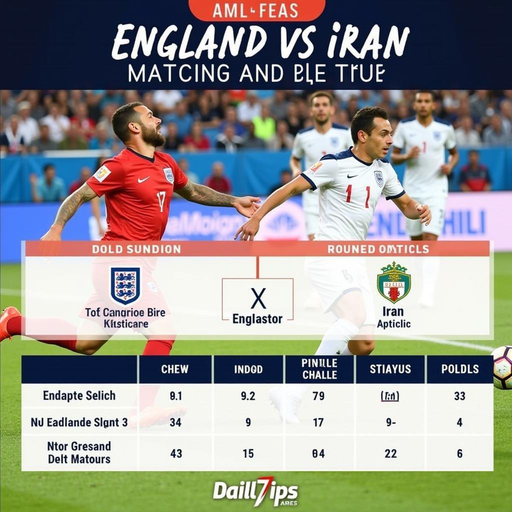 Soi kèo Anh vs Iran dựa trên phong độ hai đội