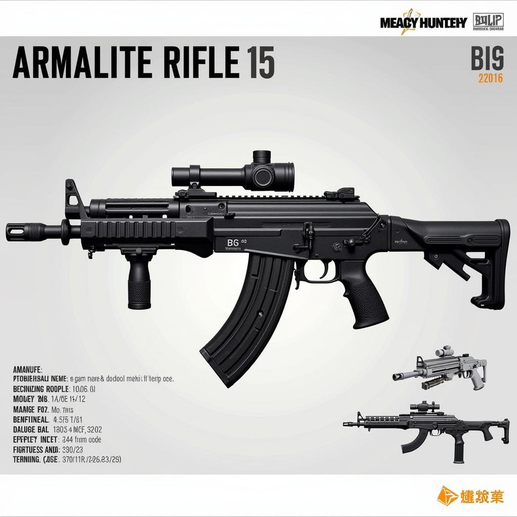 Súng trường ArmaLite Rifle 15 trong Torn City