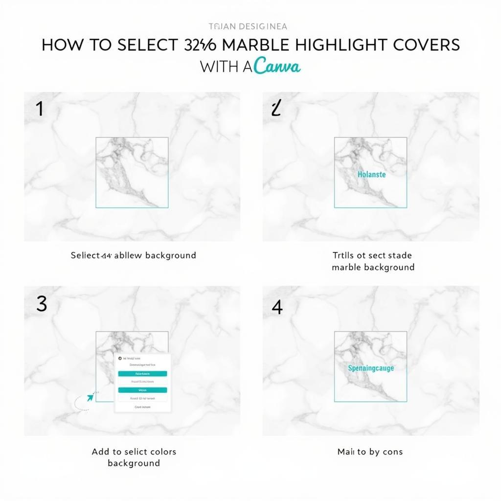 Tạo Instagram Highlight Covers Marble Đơn Giản