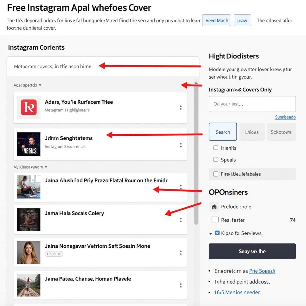 Finding free Instagram Highlight Covers online