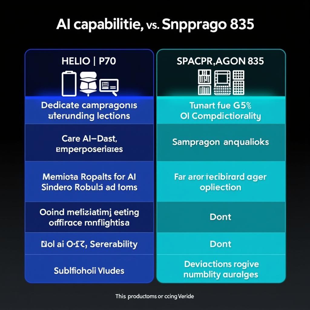 Tính năng AI trên Helio P70 và Snapdragon 835