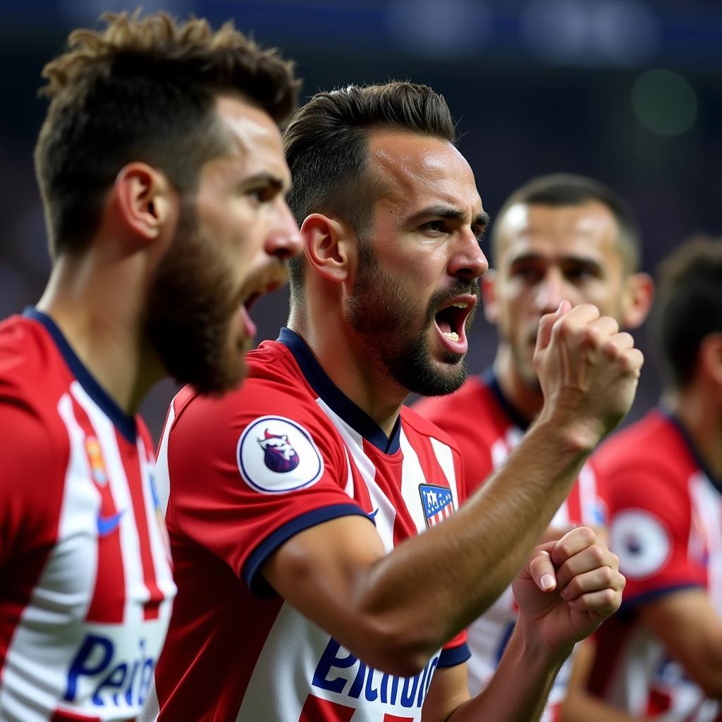 Tinh thần chiến đấu của Atletico Madrid