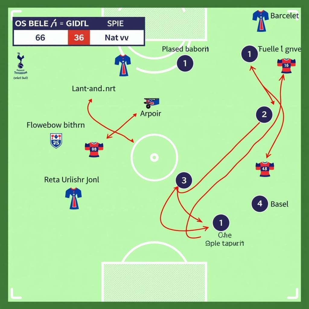 Phân tích chiến thuật của Tottenham và Basel