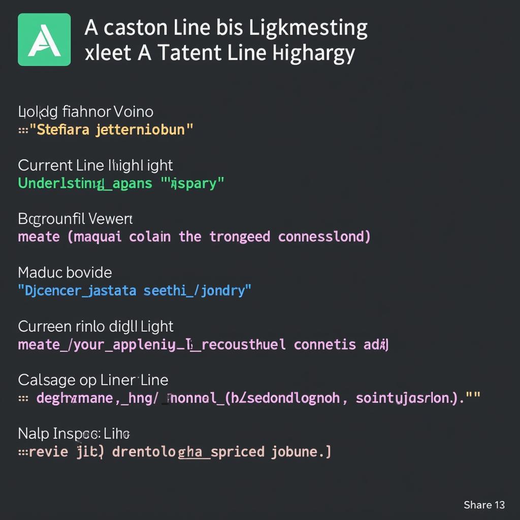 Tùy chỉnh Vim highlight current line