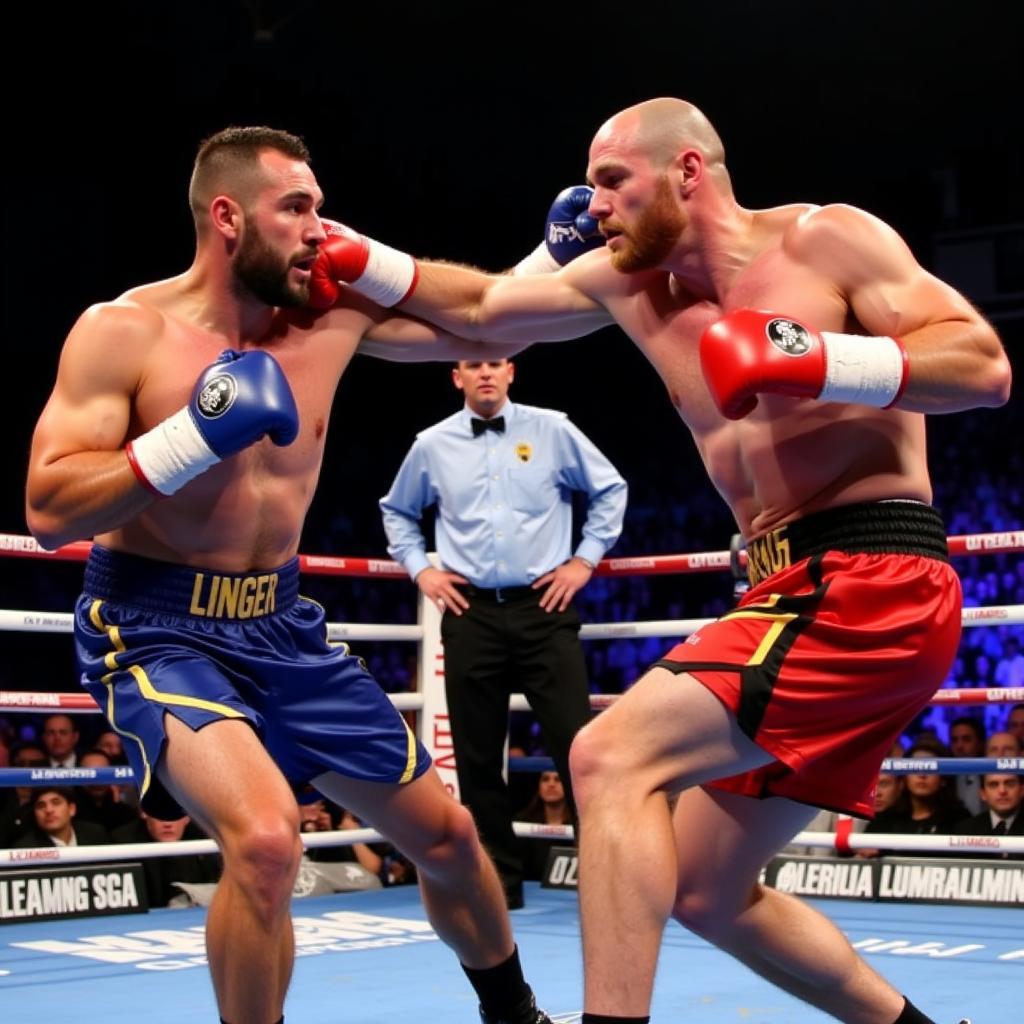 Tyson Fury tung cú jab vào Francesco Pianeta