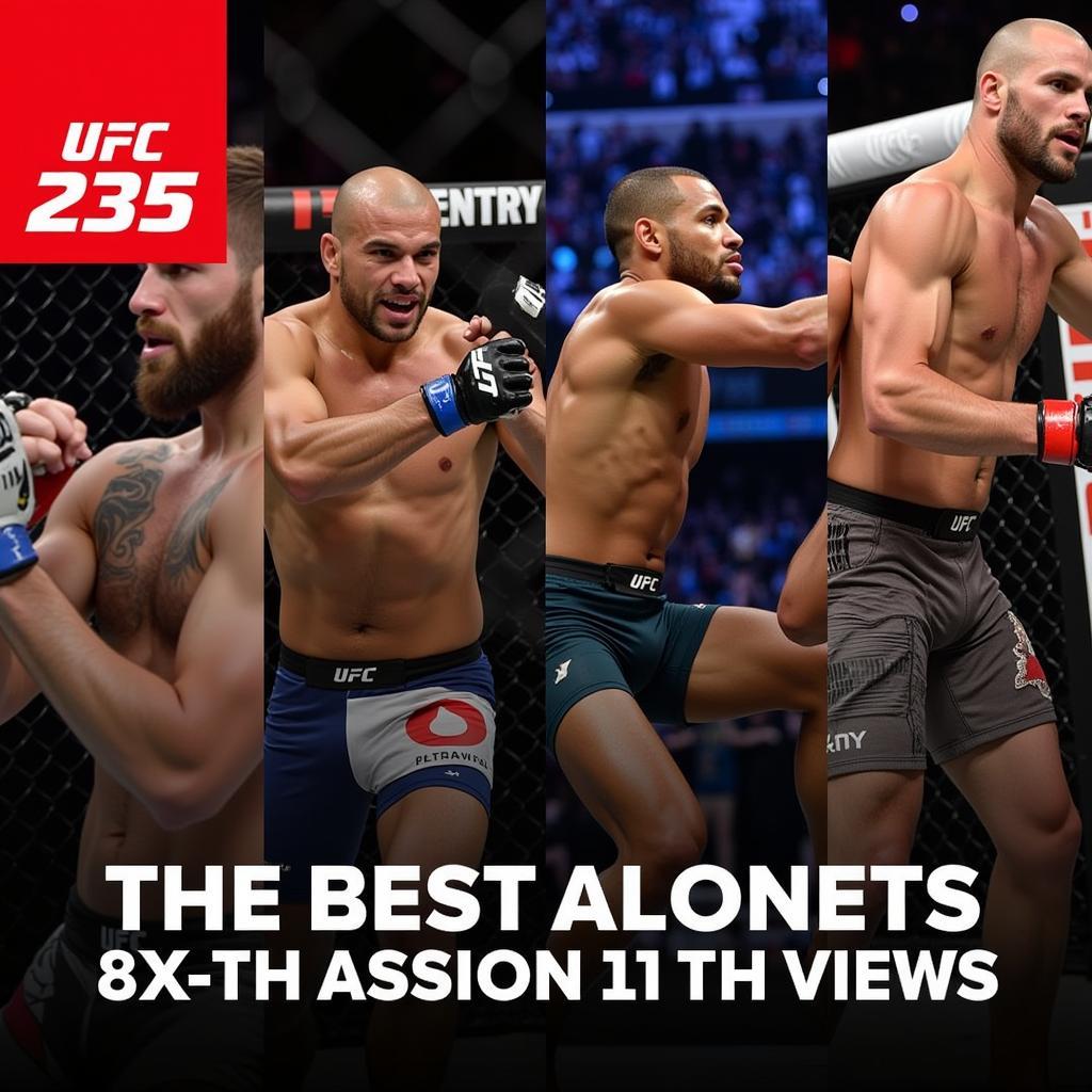 UFC 235 Best Moments trên YouTube: Tổng hợp những khoảnh khắc ấn tượng nhất