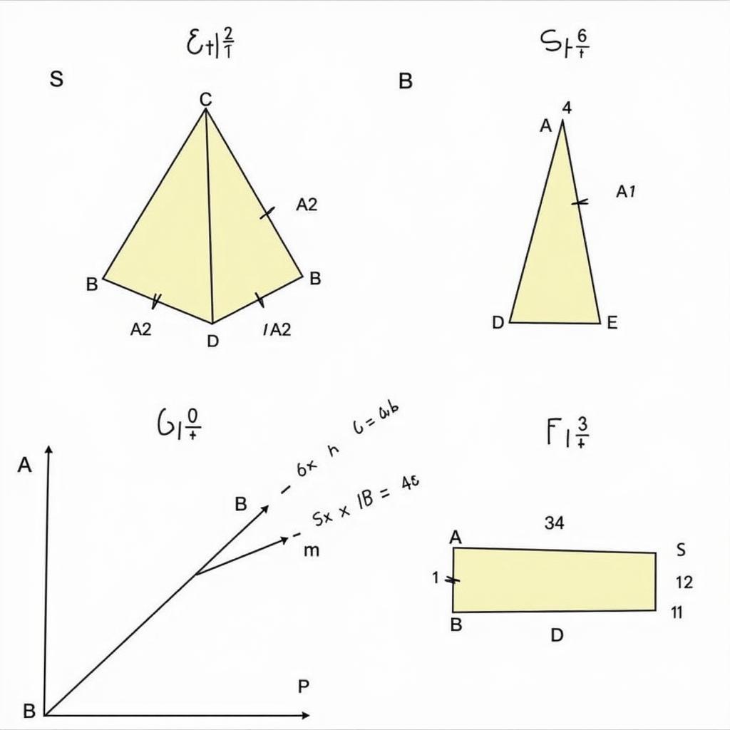 Ví dụ tính góc giữa SC và SAB