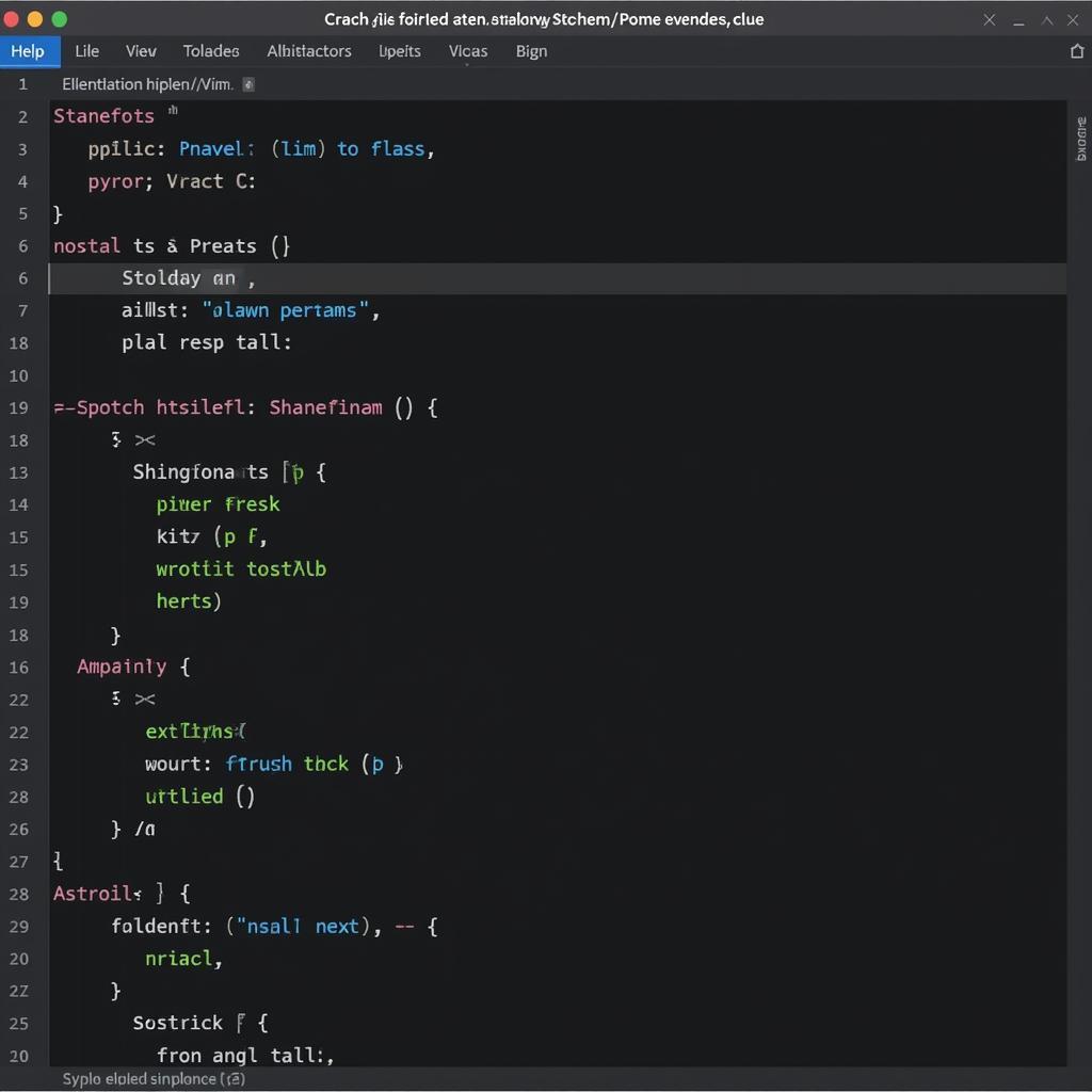 VS Code Vim không highlight