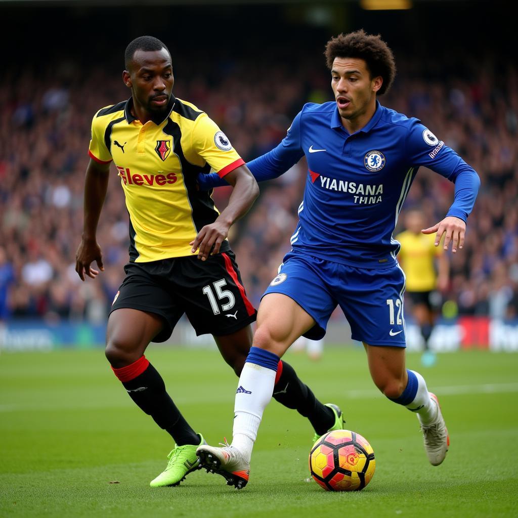 Trận cầu kinh điển giữa Watford và Chelsea