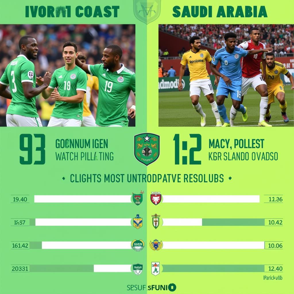 Lịch sử đối đầu giữa Bờ Biển Ngà và Saudi Arabia