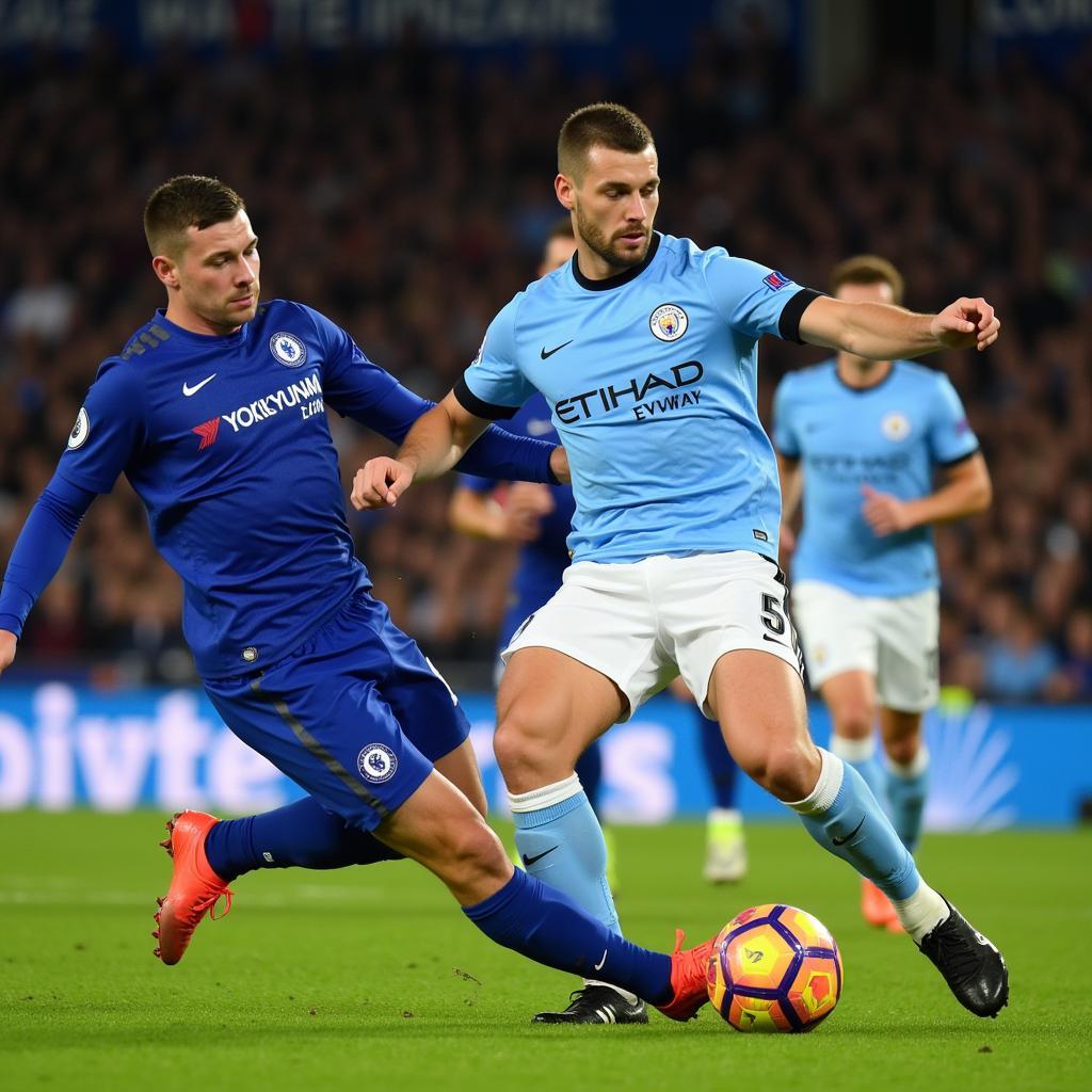 Chelsea và Man City đối đầu kinh điển