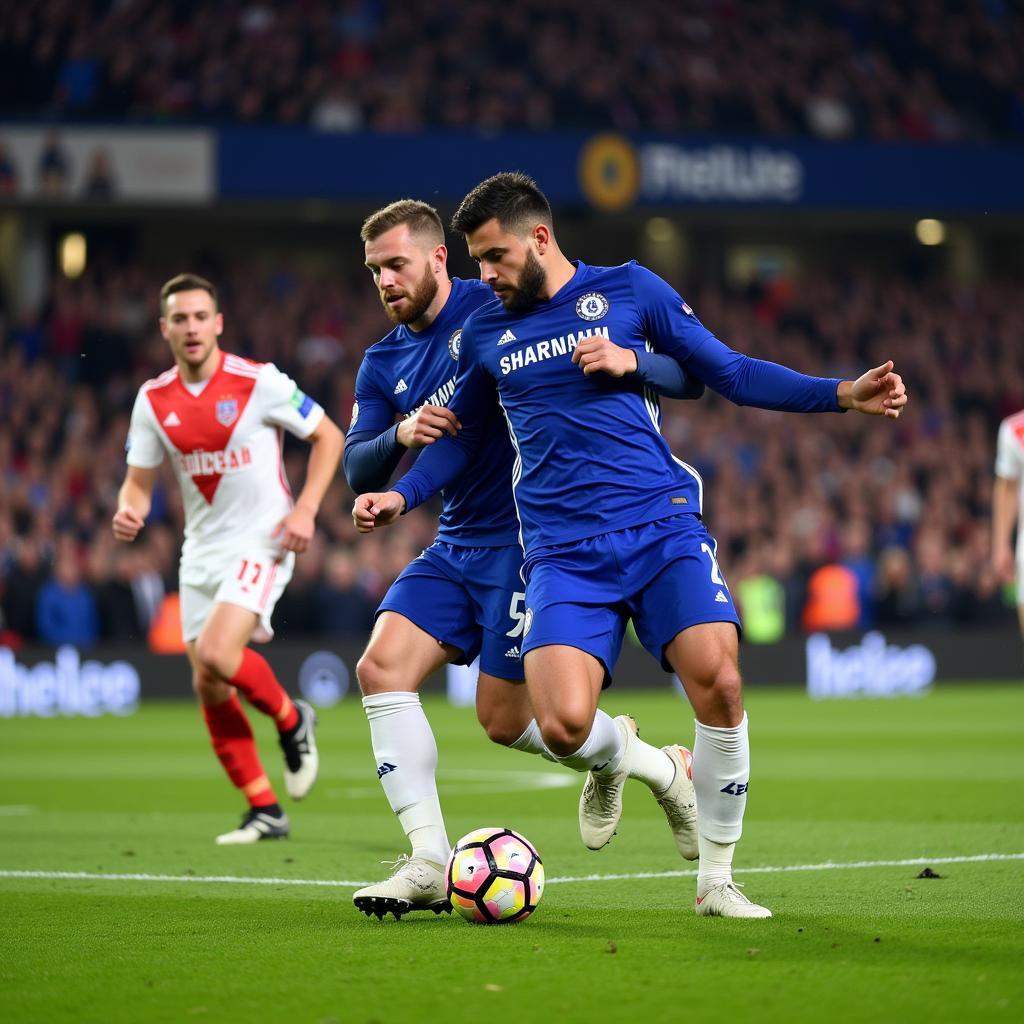 Bàn thắng đẹp mắt trong trận Chelsea vs Lyon