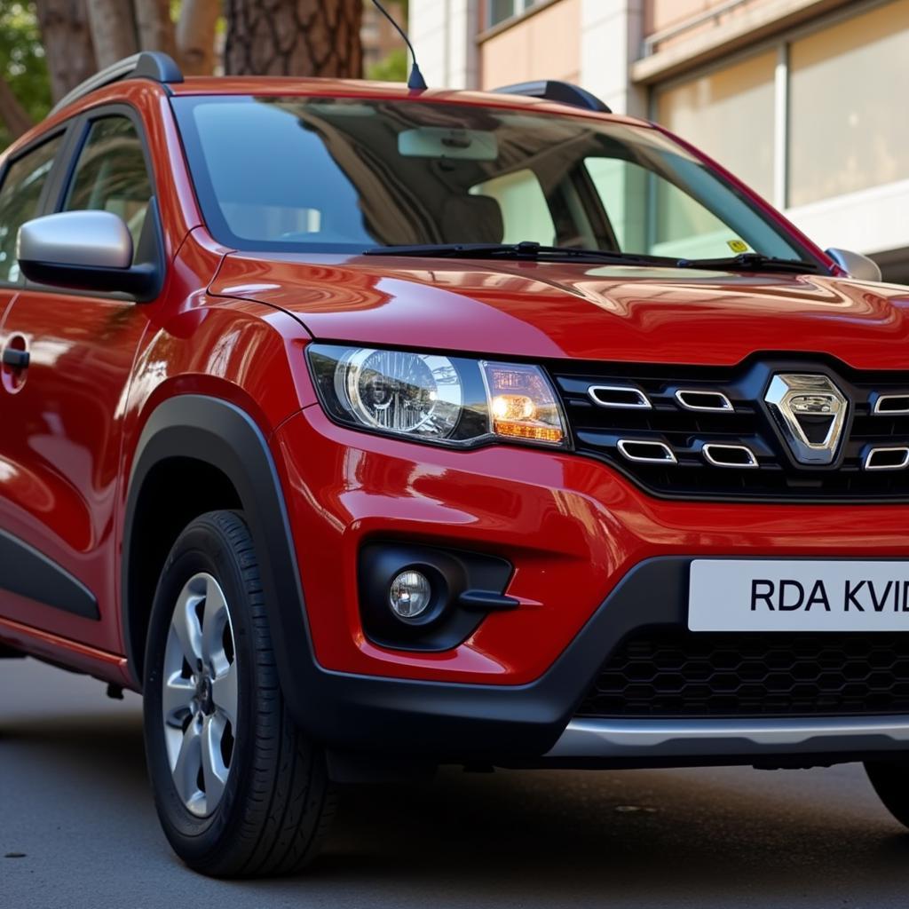 Thiết kế ngoại thất Dacia Kwid: Hiện đại, năng động và mạnh mẽ